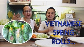 HOW TO MAKE VIETNAMESE SPRING ROLLS | TSAITSANNEL