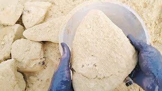Pure Golden Muddirt💛Soft Dusty Satisfying Claypot Crumbling💛💛#asmr