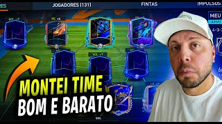 MONTEI TIME COM 90 MILHÕES DE COINS no fifa mobile ( cartas boas e baratas fifa mobile)