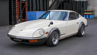 【悪魔のZ】変態すぎるwwwOS技研特注L24改3.1リッター1万回転仕様!!4年かけてレストアした本物の240ZG。日産 フェアレディZ S30 240Z