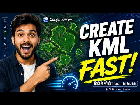 How to Create KML in Google Earth Pro in english