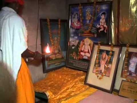 Kashi Mandir Ramghat Ayodhya  Aarti on day of Bhandara
