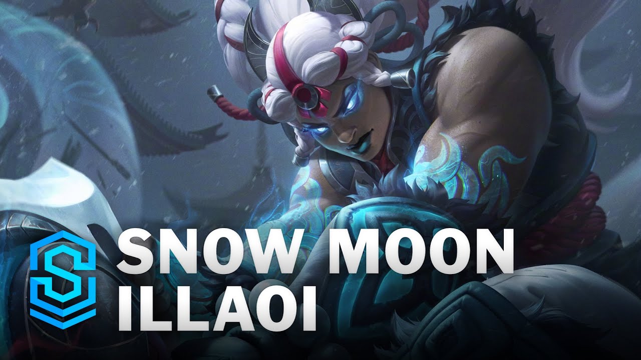 Snow Moon Illaoi crashes into lane ❄️🌕 - League of Legends