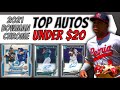 2021 Bowman Chrome Baseball Top Prospects With Autos Under $20 - Baseball Card Prospecting!