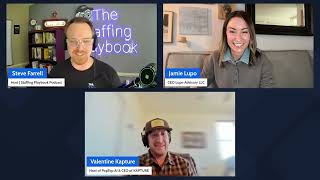 The Staffing Playbook Podcast Ep. 71 The AI Driven Sales Playbook for Staffing
