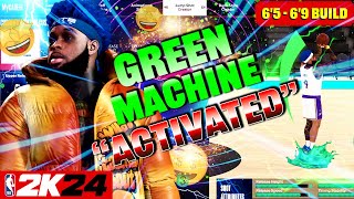 Shocking Discovery: Best Jumpshot in 2k24 Revealed | Huge Greens | 6'8 Center Build #nba2k24