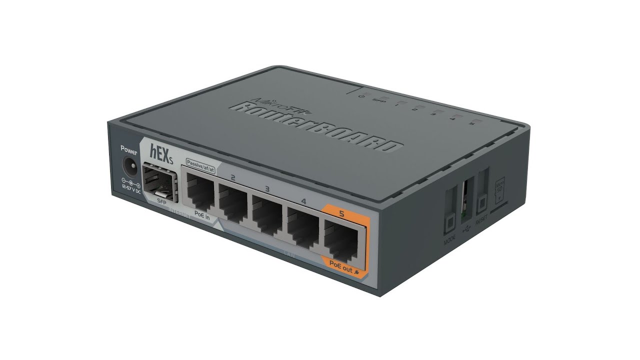 Mikrotik RouterBoard hEX S RB760 iGS | MikroTik