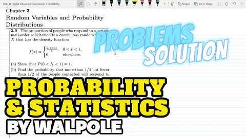 Probability & Statistics for Engineers & Scientists by Walpole | Solution Chap 3