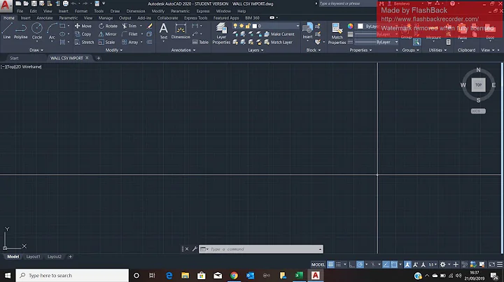 Importing CSV file into AutoCad