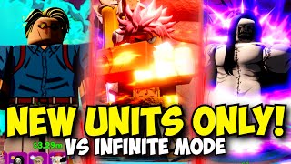 New Units Only vs Infinite Mode! Ft. Nanami, Natsu & As Nodt! | ASTD Challenge
