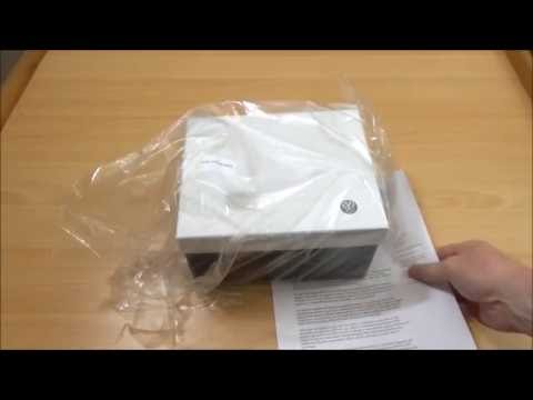 VW emissions scandal official fix. Gift unboxing.