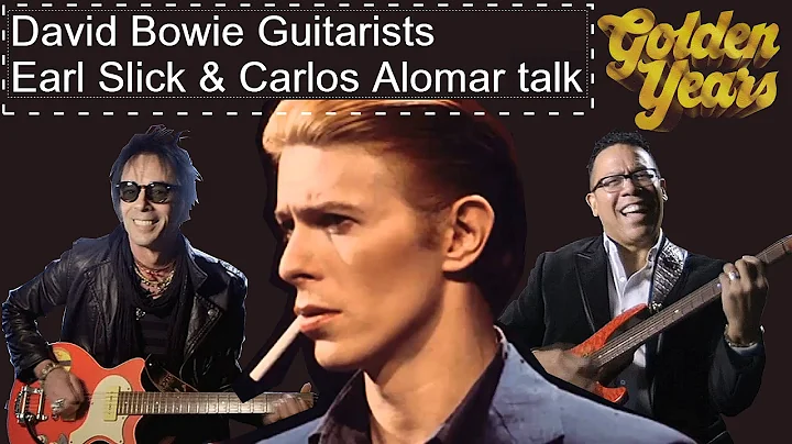 David Bowie "Golden Years" Guitar Riffs By Earl Sl...