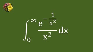 Evaluating the improper integral using Gaussian integral (Mis-1813)