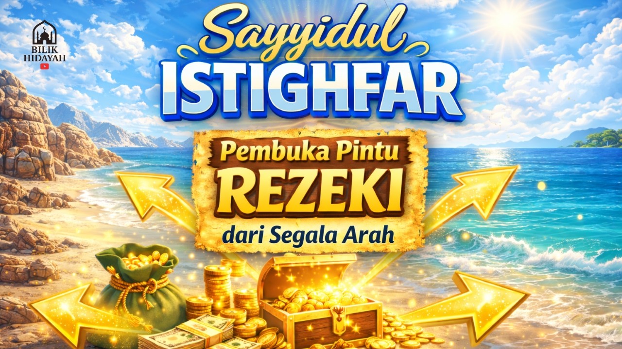 LIVE ISTIGHFAR TERBAIK ✨ Sayyidul Istighfar Penarik Rezeki Tanpa Putus