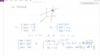 Tutorial on Geometric Relationship between Lines and Planes
