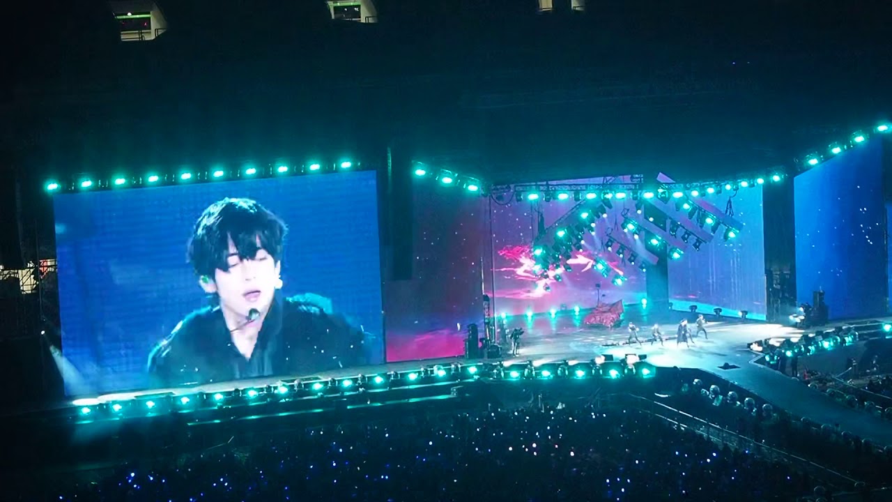 191029 BTS ‪방탄소년단‬ V Taehyung‬ - Singularity | Love Yourself: Speak Yourself [The Final]