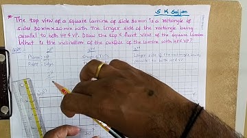 06 Projections of a square lamina