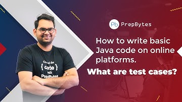 Competitive Programming- How to write basic Java code on online platforms. What are test cases?