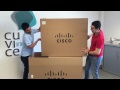 Unboxing  cisco telepresence mx200  cuvice