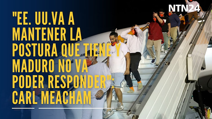 "EE. UU. va a mantener la postura que tiene y Maduro no va poder responder": Carl Meacham