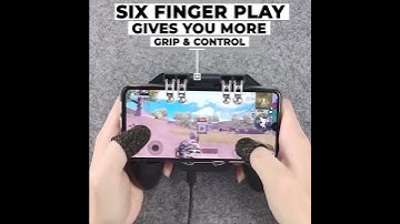 PUBG Six Finger Game Trigger with Colling Freeze Fan