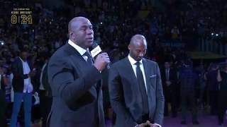 Kobe Bryant No.8 \& No.24 Jersey Retirement In LA  | Out of Bounds