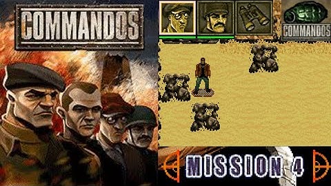 Gameplay || Commandos || Java || J2ME Loader || Mission 4