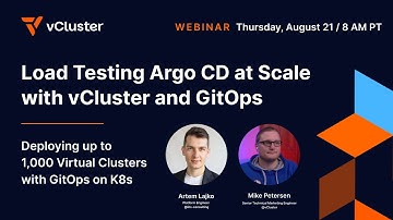Load Testing Argo CD at Scale with vCluster and GitOps