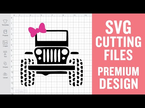 Bow Jeep Duck Svg Cutting Files for Cricut Silhouette Premium cut SVG