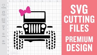 Career Overview Bow Jeep Duck Svg Cutting Files for Cricut Silhouette Premium cut SVG