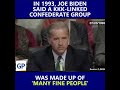 Video Shows Joe Biden Praising A KKK-Linked Confederate Group As Having “Many Fine People”