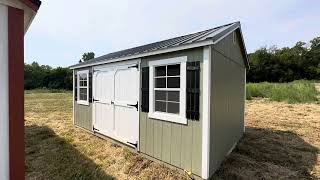 10x16 A-Frame Storage Shed