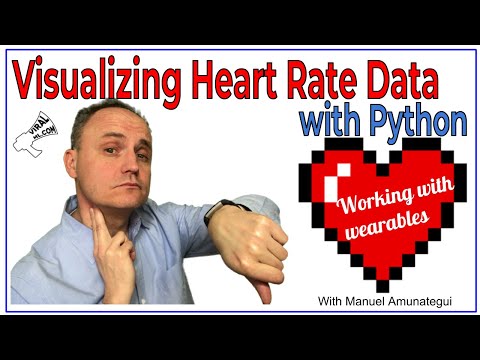 Wearable Health, Heart Rate Data, and Visualization with Python and FitBit