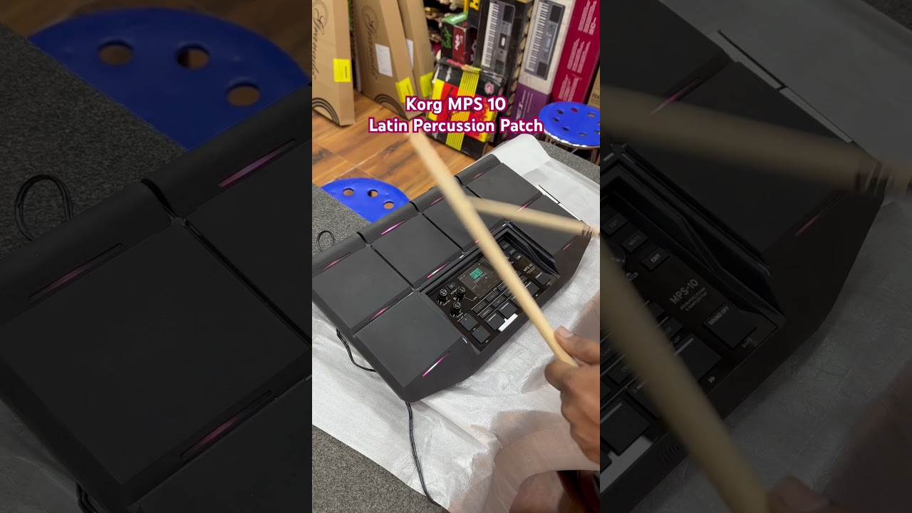 Korg MPS 10 || Latin Percussion Patch || Best Deals in Korg keyboard and Indian Tones 