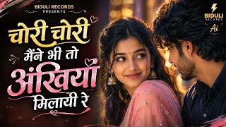 Chori Chori Maine Bhi To Ankhiyan Milayi Re | Romantic Hindi Love Song | 90's Bollywood Vibe 