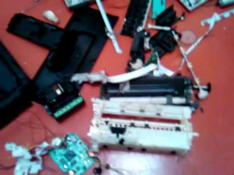 как разобрать принтер Canon pixma ip4940