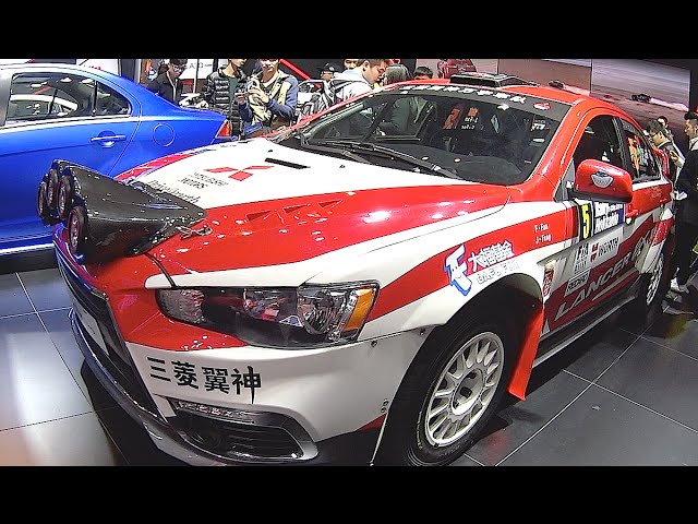 700 HP Mitsubishi Lancer Rally Car 2015, 2016 Rally team - YouTube