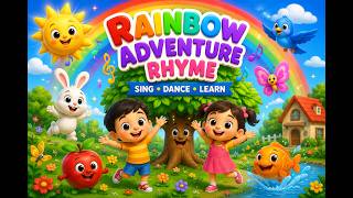 Rainbow Rhymes | kids colourful Rhymes | WowWow - Nursery Rhymes