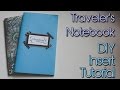 Fauxdori / Midori / Traveler's Notebook DIY Insert Tutorial