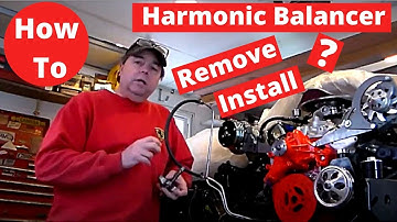 Harmonic Balancer How To Remove & Install