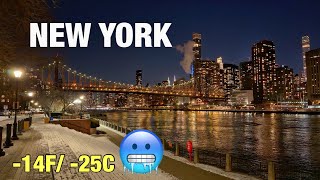 Download Lagu New York City LIVE FREEZING COLD 🥶 Manhattan on Coldest Day in February (February 7, 2026) MP3