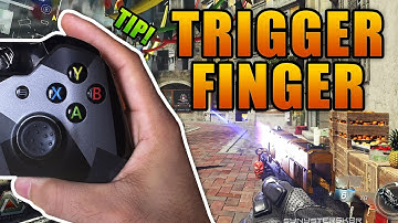 How To Improve Your Trigger Finger (w/ Controller Footage)! - Easy Tip to Shoot Faster in COD/Games