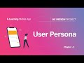 User Persona UX Design in Hindi |  | UX Design project hindi | #uxdesign #uxproject #ui #userpersona