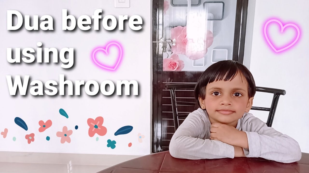 Dua before entering washroom || for kids | Maryam Warda - YouTube