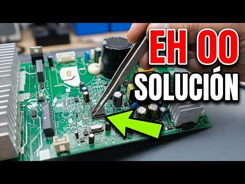 Código de error EH 00 en aire acondicionado: Significado Causa Solución del problema memoria EEPROM