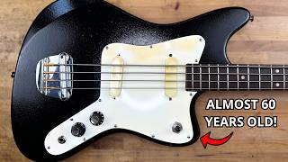 The Germans really knew how to make a Bass Guitar!
