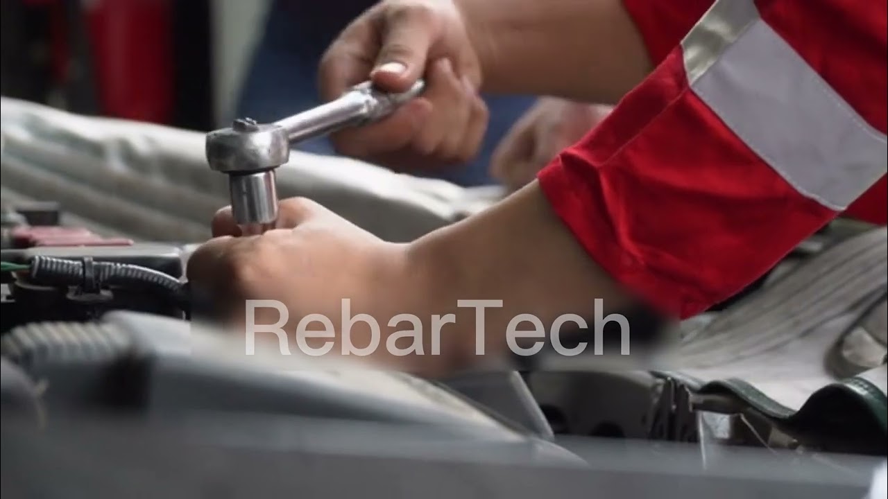 RebarTech製 、トルクレンチで車にネジを取り付ける - YouTube