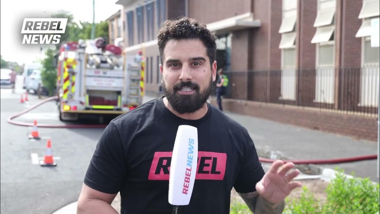 Synagogue FIREBOMBED in Melbourne overnight