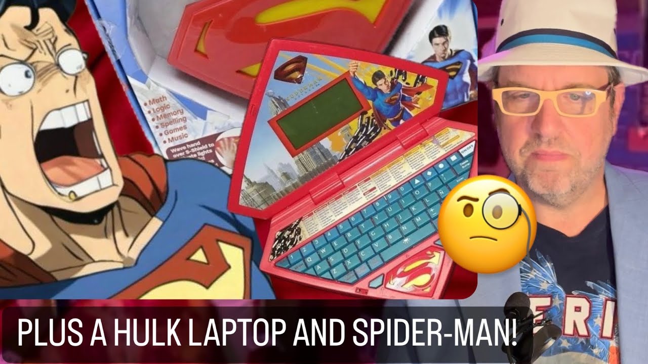I found the oregon scientific superman laptop at goodwill youtube