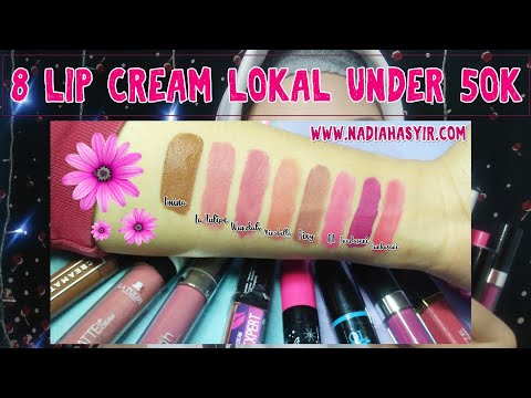 rekomendasi-lip-cream-50ribuan-lokal-brand-|-nadia-hasyir